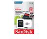 Карта памяти MicroSD 16GB SanDisk Class 10 Ultra Android UHS-I (80 Mb/s) + SD адаптер