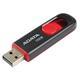 Флеш-накопитель USB 64GB A-Data C008 чёрный/красный