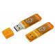 Флеш-накопитель USB 4GB Smart Buy Glossy оранжевый