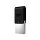 Флеш-накопитель USB 3.0 16GB Silicon Power Mobile X31 OTG чёрный