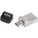 Флеш-накопитель USB 3.0 32GB Transcend JetFlash 880 серебро металл