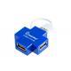 USB - Xaб Smartbuy 4 порта голубой (SBHA-6900-B) (1/5)