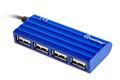 USB - Xaб Smartbuy 4 порта голубой (SBHA-6810-B) (1/5)