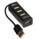 USB-HUB RITMIX CR-2402, черный, USB 2.0, 4 порта (1/120)