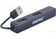 USB - Xaб Smartbuy 4 порта, чёрный (SBHA-408-K) (1/5)