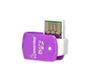 Картридер Smartbuy MicroSD, фиолетовый (SBR-706-F) (1/20)