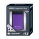 Внешний жесткий диск HDD Transcend 1 TB H3, фиолетовый, 2.5