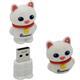 Флеш-накопитель USB 32GB Smart Buy Wild series Котёнок белый