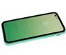 Задняя крышка Iphone 7/8 Стеклянная, прозрачное однотонное стекло, зеленая