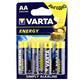 Элемент питания VARTA LR6 ENERGY (4 бл) (4/80/400)