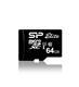 MicroSD 64GB Silicon Power Class10 Elite UHS-I (R/W 50/15 MB/s) без адаптера