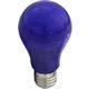 Лампа Ecola classic LED color 8,0W A55 220V E27 Blue Синяя 360° (композит) 108x55 (10/50)