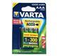 Аккумулятор VARTA R03 R2U (1000mAh) (4 бл) (4/40/200)