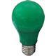 Лампа Ecola classic LED color 8,0W A55 220V E27 Green Зеленая 360° (композит) 108x55 (10/50)