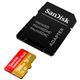 MicroSDXC 256GB SanDisk Class 10 Extreme Plus A2 V30 UHS-I U3 (170 Mb/s) +SD адаптер