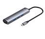 USB-концентратор Baseus, CAHUB-AJ0G, Armor Age, USB3.0*3+HDMI*1+RJ45*1+Type-C*3+3.5 Audio, цвет: сер