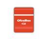 Флеш-накопитель USB 16GB OltraMax 50 оранжевый/красный