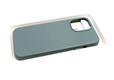 Задняя крышка Iphone 14 Plus (6.7) Leather Case под кожу, с лого, magsafe, в упаковке, зеленая