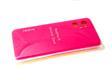Силиконовый чехол Realme 9i Silicone Case с лого и бархатом внутри, в блистере, ярко-розовый