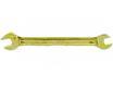 Ключ гаечный REXANT рожковый 6х7 мм, желтый цинк (1/300)