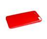 Силиконовый чехол Iphone 6/6S силикон кавер в блистере, бархат внутри, с защитой камеры, красный (11)