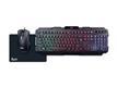 Набор игровой клавиатура+мышь+коврик Smartbuy RUSH Shotgun черный, RGB подсветка, USB (1/10)