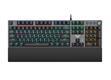 Клавиатура механическая AULA F2058, подзапястник, разноцветная, радужная подсветка, кабель 1,6м, USB, 106 кн. (1/10)