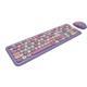 Комплект клавиатура+мышь мультимедийный Smartbuy 666395 фиолетовый (SBC-666395AG-V) (1/10)