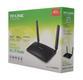 Маршрутизатор беспроводной TP-Link TL-MR6400 N300 10/100BASE-TX/4G черный