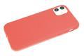 Силиконовый чехол Iphone 5/5S Soft touch матовый без лого, красный