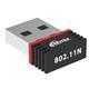 USB WI-FI Адаптер RITMIX RWA-120 2.4ГГц,IEEE802.11b/g/n,ск.до 150Мбит/с.Чипсет RealTek RTL8188. Встр.антенна.Нано-размер. (1/500)