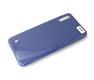 Силиконовый чехол Realme 9i Silicone case High-end TPU Case, soft-touch без лого, бархат внутри, в блистере, синий