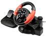 Игровой руль GW-125VR Dialog E-Racer - эф.вибрации, 2 педали, рычаг ПП, PC USB (1/3)