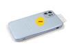 Силиконовый чехол Iphone 13 (6.1) Silicon Case с логотипом, закрытый низ, с защитой камеры , в блистере, сиреневый