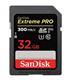 SDHC 32GB Sandisk Class 10 Extreme Pro UHS-II, U3, V90 (300 Mb/s)