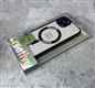 Силиконовый чехол Creative Iphone 12 (6.1) прозрачный с MagSafe и защитой камеры, цветной борт, черный