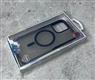 Задняя крышка Iphone 15 Pro Max CASE (HQC) прозрачная с MagSafe, с фиолетовым оттенком