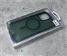 Задняя крышка Iphone 14 Pro (6.1) CASE (HQC) матово-прозрачная с MagSafe, в коробке, зеленая