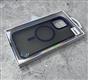 Задняя крышка Iphone 13 Pro Max (6.7) CASE (HQC) матово-прозрачная с MagSafe, в коробке, фиолетовая