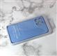 Силиконовый чехол Iphone 14 (6.1) Silicone Cover, Silky and Soft-touch Finish, без логотипа, голубой