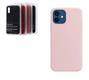 Силиконовый чехол Xiaomi POCO M4 Silicon Cover без логотипа, закрытый низ, в блистере, розовый