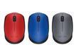 Мышь Logitech M170 Blue оптическая (1000dpi) беспроводная USB (2but) (910-004647)