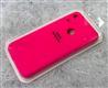 Силиконовый чехол Huawei Honor 50 Lite Silicone Case без лого, с бархатом внутри, в блистере, ярко-розовый