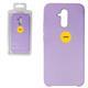 Силиконовый чехол Samsung Galaxy A22s Silicone Cover Silky and Soft-touch finish, сиреневый