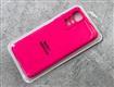 Силиконовый чехол Samsung Galaxy A52 Silicone Case в блистере, без логотипа, ярко - розовый (12)