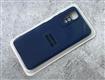 Силиконовый чехол Samsung Galaxy A52 Silicone Case в блистере, без логотипа, темно-синий (7)