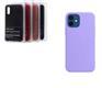 Силиконовый чехол Xiaomi Redmi 12с Silicon cover stilky and soft-touch, без логотипа, сиреневый
