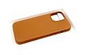 Задняя крышка Iphone 13 Pro Leather Case под кожу, с лого, magsafe, в упаковке, коричневая