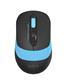 Мышь A4TECH Fstyler FG10S черный/синий оптическая (2000dpi) silent беспроводная USB (4but)