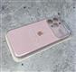 Задняя крышка Iphone 14 Pro Max (6.7) Silicone case с защитой камеры AUTOFOCUS, с лого, розовая